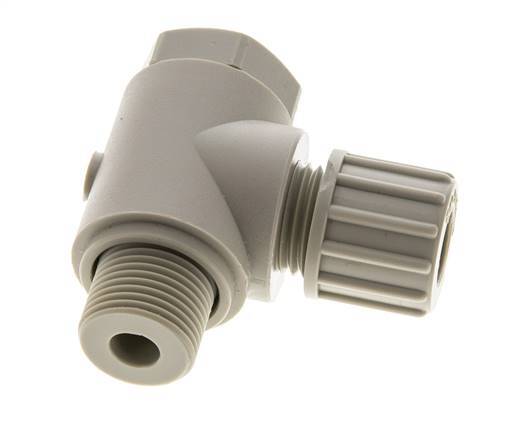 10x8mm & G3/8'' PP L-Vorm Knelfitting Buitendraad Banjo Bout 10bar