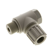 12x10mm & G3/8'' PP L-Vorm Knelfitting Buitendraad Banjo Bout 10bar