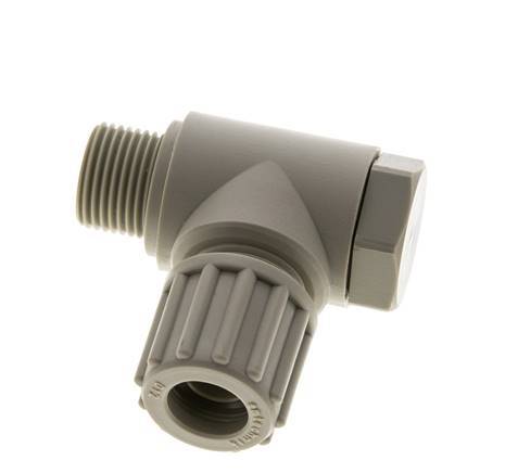 12x10mm & G3/8'' PP L-Vorm Knelfitting Buitendraad Banjo Bout 10bar