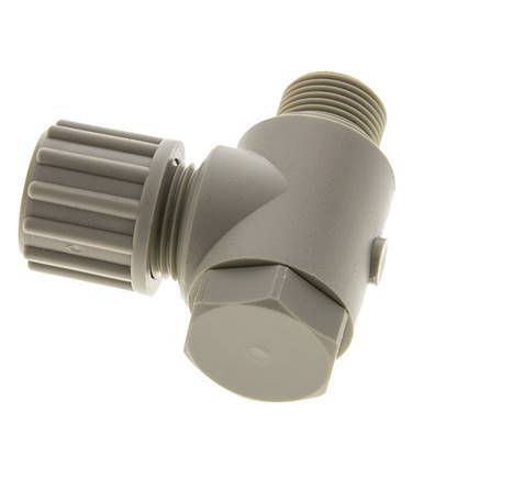 12x10mm & G3/8'' PP L-Vorm Knelfitting Buitendraad Banjo Bout 10bar