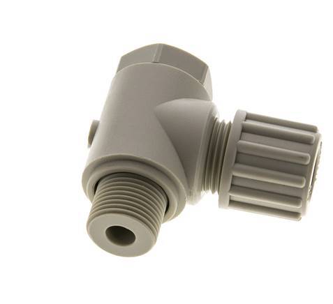 12x10mm & G3/8'' PP L-Vorm Knelfitting Buitendraad Banjo Bout 10bar