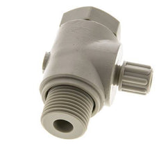 6x4mm & G1/2'' PP L-Vorm Knelfitting Buitendraad Banjo Bout 10bar