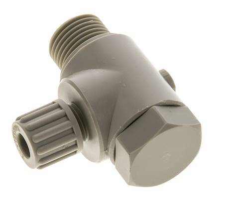 8x6mm & G1/2'' PP L-Vorm Knelfitting Buitendraad Banjo Bout 10bar