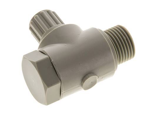 8x6mm & G1/2'' PP L-Vorm Knelfitting Buitendraad Banjo Bout 10bar