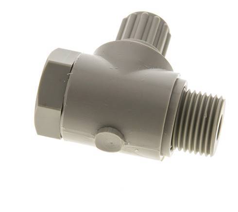8x6mm & G1/2'' PP L-Vorm Knelfitting Buitendraad Banjo Bout 10bar