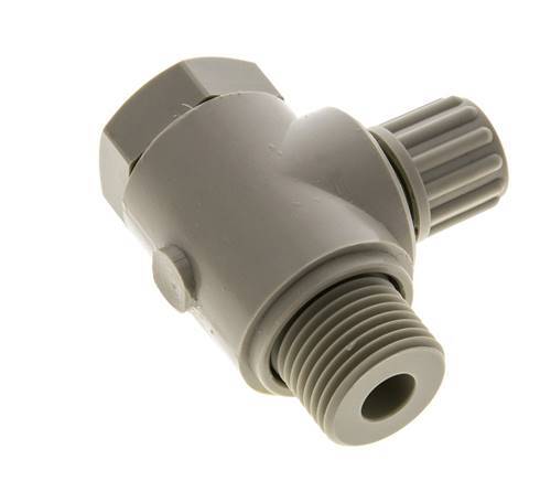 8x6mm & G1/2'' PP L-Vorm Knelfitting Buitendraad Banjo Bout 10bar