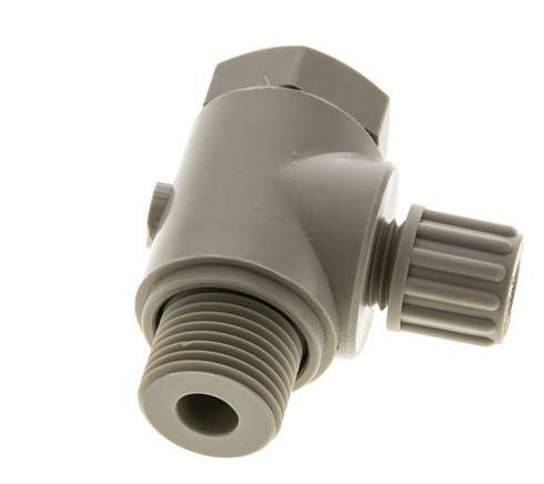 8x6mm & G1/2'' PP L-Vorm Knelfitting Buitendraad Banjo Bout 10bar