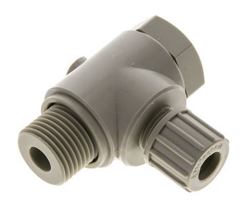 10x8mm & G1/2'' PP L-Vorm Knelfitting Buitendraad Banjo Bout 10bar