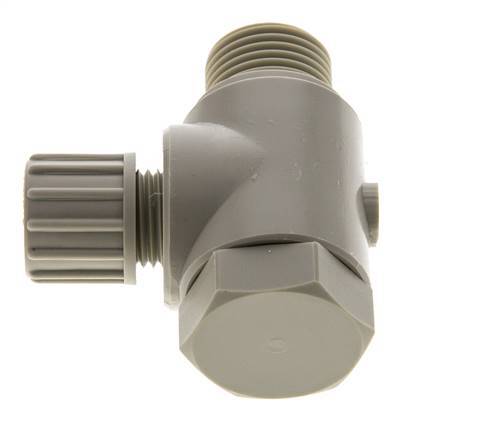 10x8mm & G1/2'' PP L-Vorm Knelfitting Buitendraad Banjo Bout 10bar