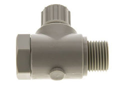 10x8mm & G1/2'' PP L-Vorm Knelfitting Buitendraad Banjo Bout 10bar