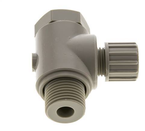 10x8mm & G1/2'' PP L-Vorm Knelfitting Buitendraad Banjo Bout 10bar