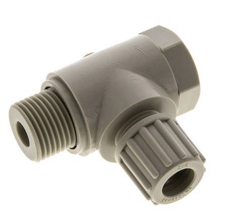 12x10mm & G1/2'' PP L-Vorm Knelfitting Buitendraad Banjo Bout 10bar