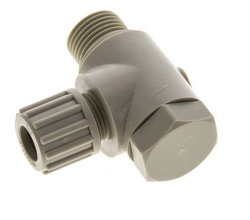 12x10mm & G1/2'' PP L-Vorm Knelfitting Buitendraad Banjo Bout 10bar