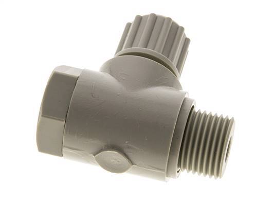 12x10mm & G1/2'' PP L-Vorm Knelfitting Buitendraad Banjo Bout 10bar