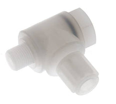 6x4mm & G1/8'' PVDF L-Vorm Knelfitting Buitendraad Banjo Bout 10bar