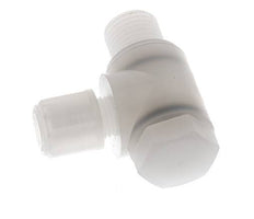 6x4mm & G1/4'' PVDF L-Vorm Knelfitting Buitendraad Banjo Bout 10bar
