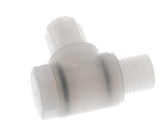 6x4mm & G1/4'' PVDF L-Vorm Knelfitting Buitendraad Banjo Bout 10bar