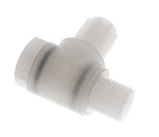 6x4mm & G1/4'' PVDF L-Vorm Knelfitting Buitendraad Banjo Bout 10bar