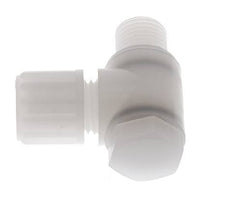 8x6mm & G1/4'' PVDF L-Vorm Knelfitting Buitendraad Banjo Bout 10bar