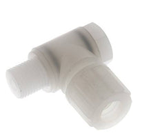 10x8mm & G1/4'' PVDF L-Vorm Knelfitting Buitendraad Banjo Bout 10bar
