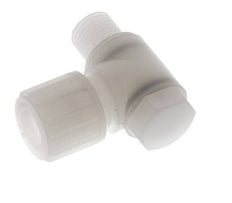 10x8mm & G1/4'' PVDF L-Vorm Knelfitting Buitendraad Banjo Bout 10bar