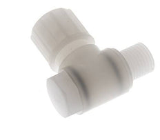 10x8mm & G1/4'' PVDF L-Vorm Knelfitting Buitendraad Banjo Bout 10bar