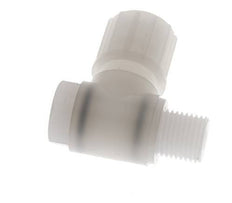 10x8mm & G1/4'' PVDF L-Vorm Knelfitting Buitendraad Banjo Bout 10bar
