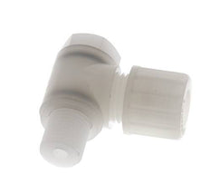 10x8mm & G1/4'' PVDF L-Vorm Knelfitting Buitendraad Banjo Bout 10bar