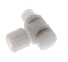 12x10mm & G3/8'' PVDF L-Vorm Knelfitting Buitendraad Banjo Bout 10bar