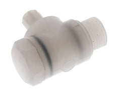 6x4mm & G1/2'' PVDF L-Vorm Knelfitting Buitendraad Banjo Bout 10bar