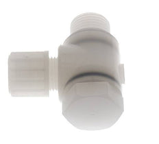 12x10mm & G1/2'' PVDF L-Vorm Knelfitting Buitendraad Banjo Bout 10bar