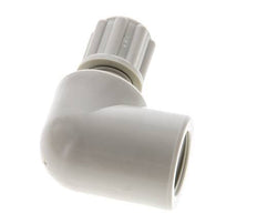 6x4mm & G1/4'' PP Elbow Compression Fitting with Female Threads 10 bar