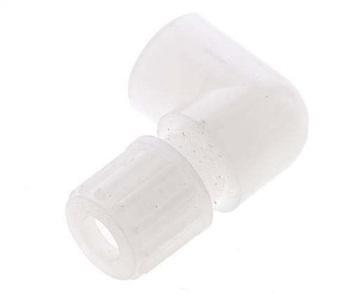 14x12mm & G1/4'' PVDF Elbow Compression Fitting with Female Threads 10 bar