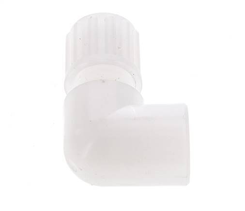 8x6mm & G1/4'' PVDF Elbow Compression Fitting with Female Threads 10 bar