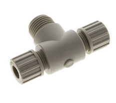 10x8mm & G1/2'' PP T-stuk Knelfitting Buitendraad 10bar