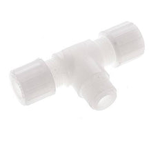 10x8mm & G3/8'' PVDF T-Shape Tee Compression Fitting with Male Threads 10 bar