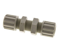 12x10mm Pp Rechte Knelfitting Schotdoorvoer 10bar