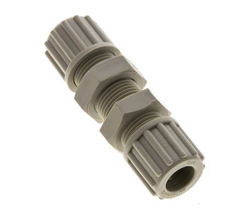 12x10mm Pp Rechte Knelfitting Schotdoorvoer 10bar