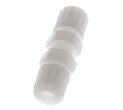 8x6mm Pvdf Rechte Knelfitting Schotdoorvoer 10bar