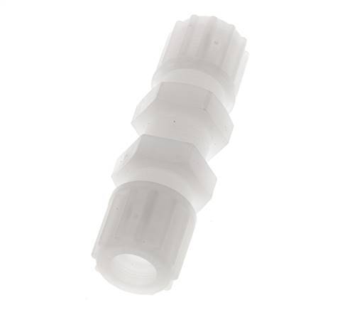 12x10mm Pvdf Rechte Knelfitting Schotdoorvoer 10bar