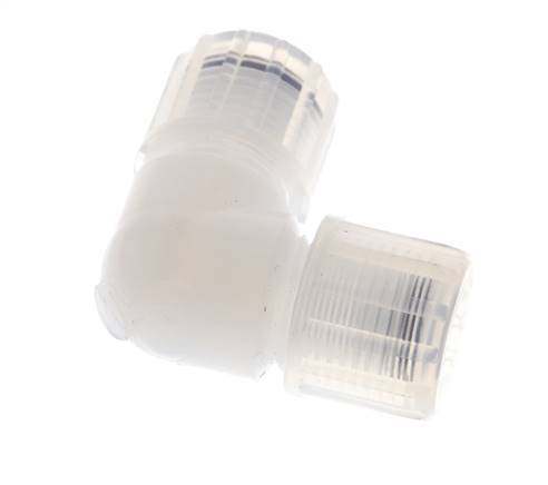 10x8mm & PFA L-Vorm Knelfitting Binnendraad 10bar