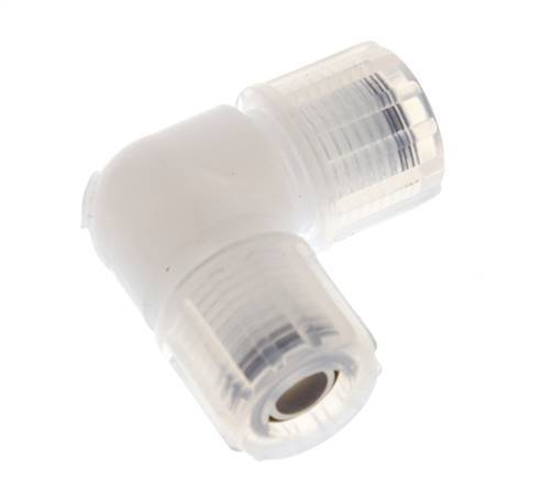 10x8mm & PFA L-Vorm Knelfitting Binnendraad 10bar