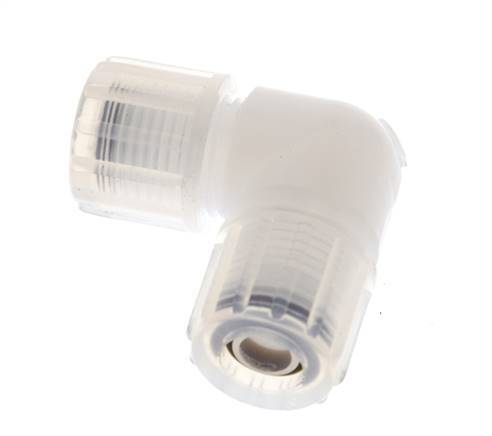 10x8mm & PFA L-Vorm Knelfitting Binnendraad 10bar