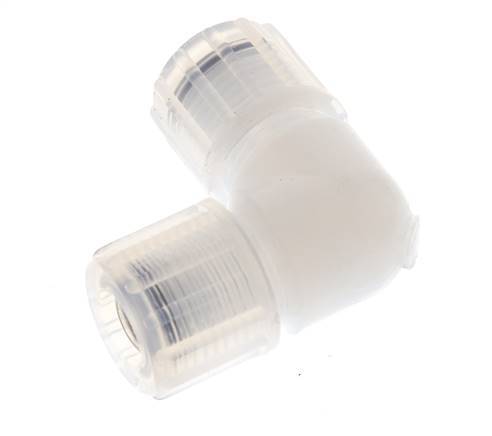 10x8mm & PFA L-Vorm Knelfitting Binnendraad 10bar