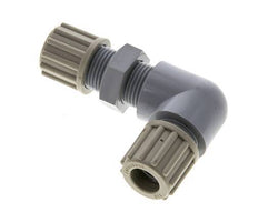 12x9mm Pa L-Vorm Knelfitting Schotdoorvoer 10bar