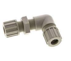 10x8mm Pp L-Vorm Knelfitting Schotdoorvoer 10bar