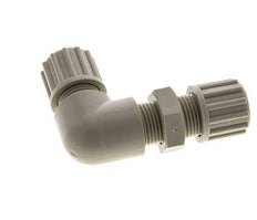 12x10mm Pp L-Vorm Knelfitting Schotdoorvoer 10bar