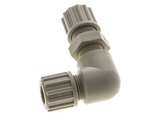 12x10mm Pp L-Vorm Knelfitting Schotdoorvoer 10bar