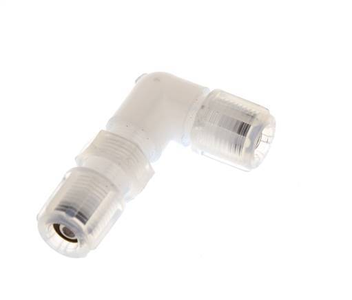 6x4mm & PFA L-Vorm Knelfitting Binnendraad Schotdoorvoer 10bar