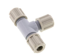6x4mm Pa T-stuk Knelfitting 10bar [2 Stuks]